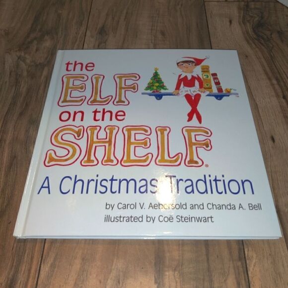 The Elf On The Shelf A Christmas Tradition Book ONLY Girl Blue Eyes - Picture 1 of 7